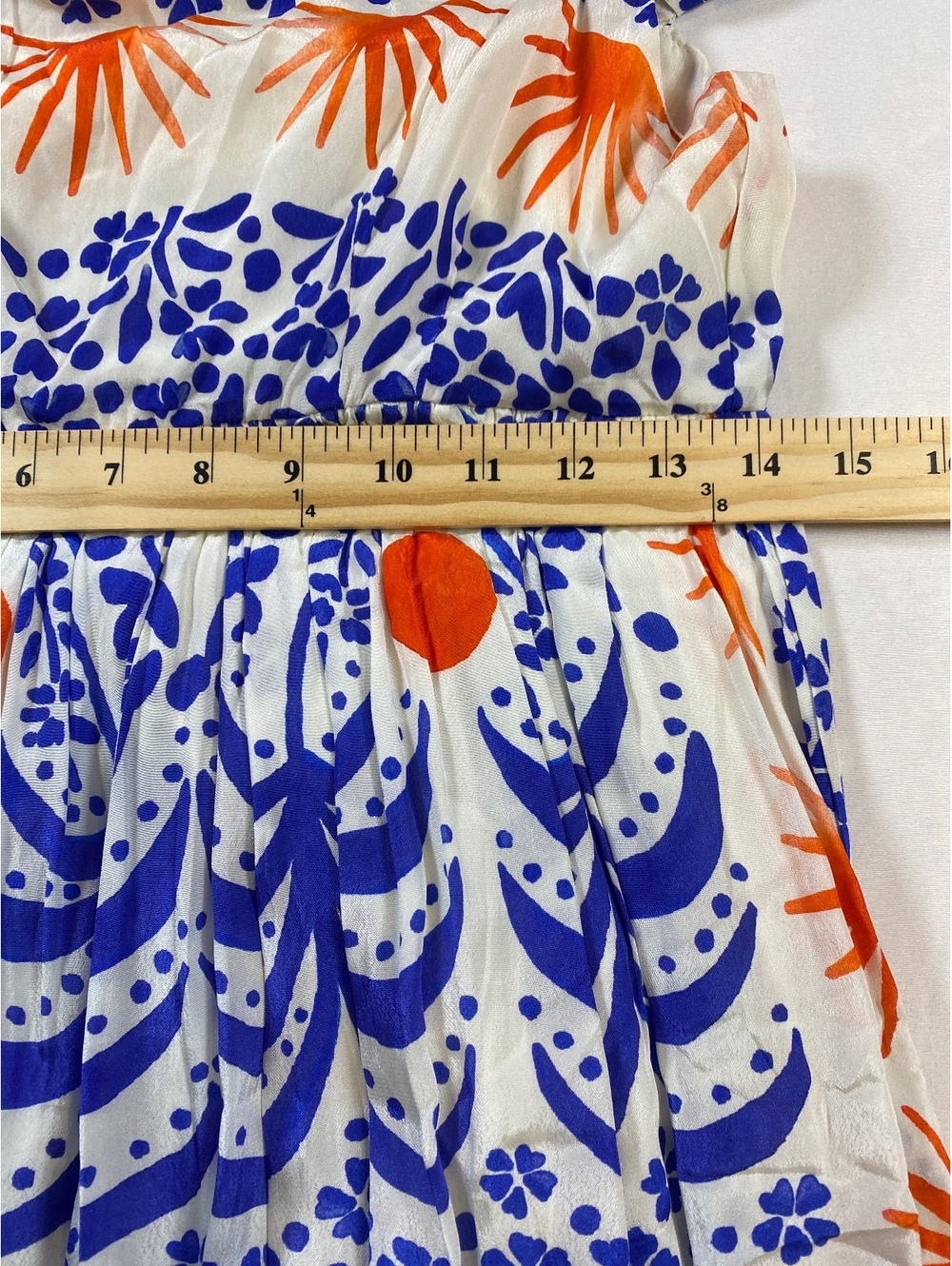 Farm Rio Afternoon Breeze Caftan Midi Dress Size S - Picture 5 of 10
